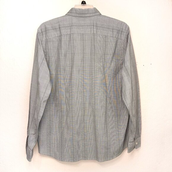 Abercrombie‎ & Fitch button-down shirt New WO Tags Mens XXL Gray Glen Plaid - Picture 3 of 11